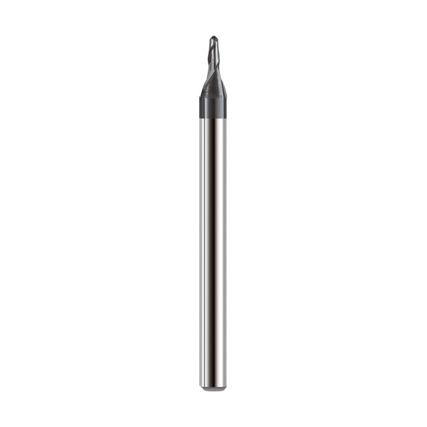 600 2-flute ball end mill with microminiature diameter